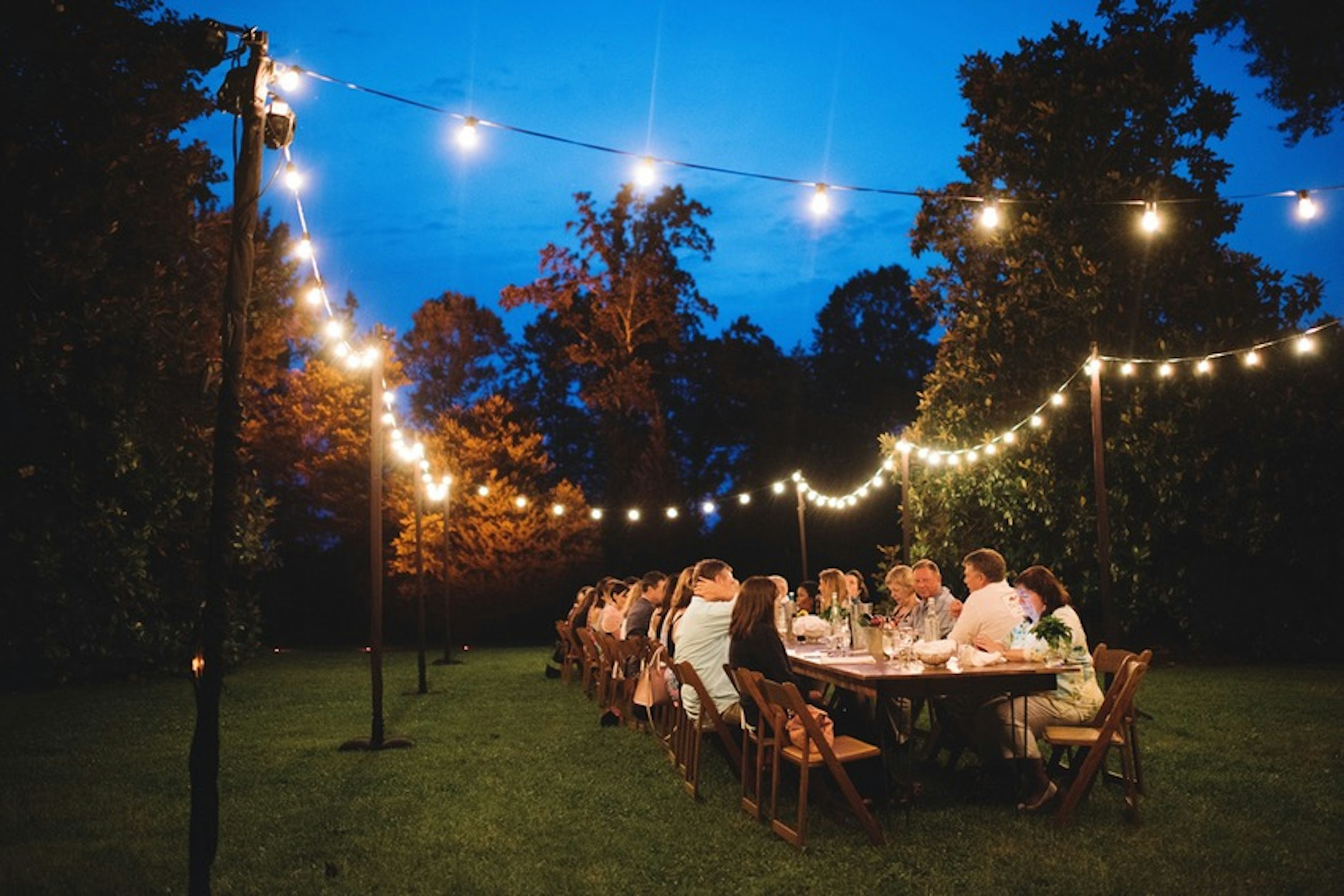 Outdoor dinner party ideas