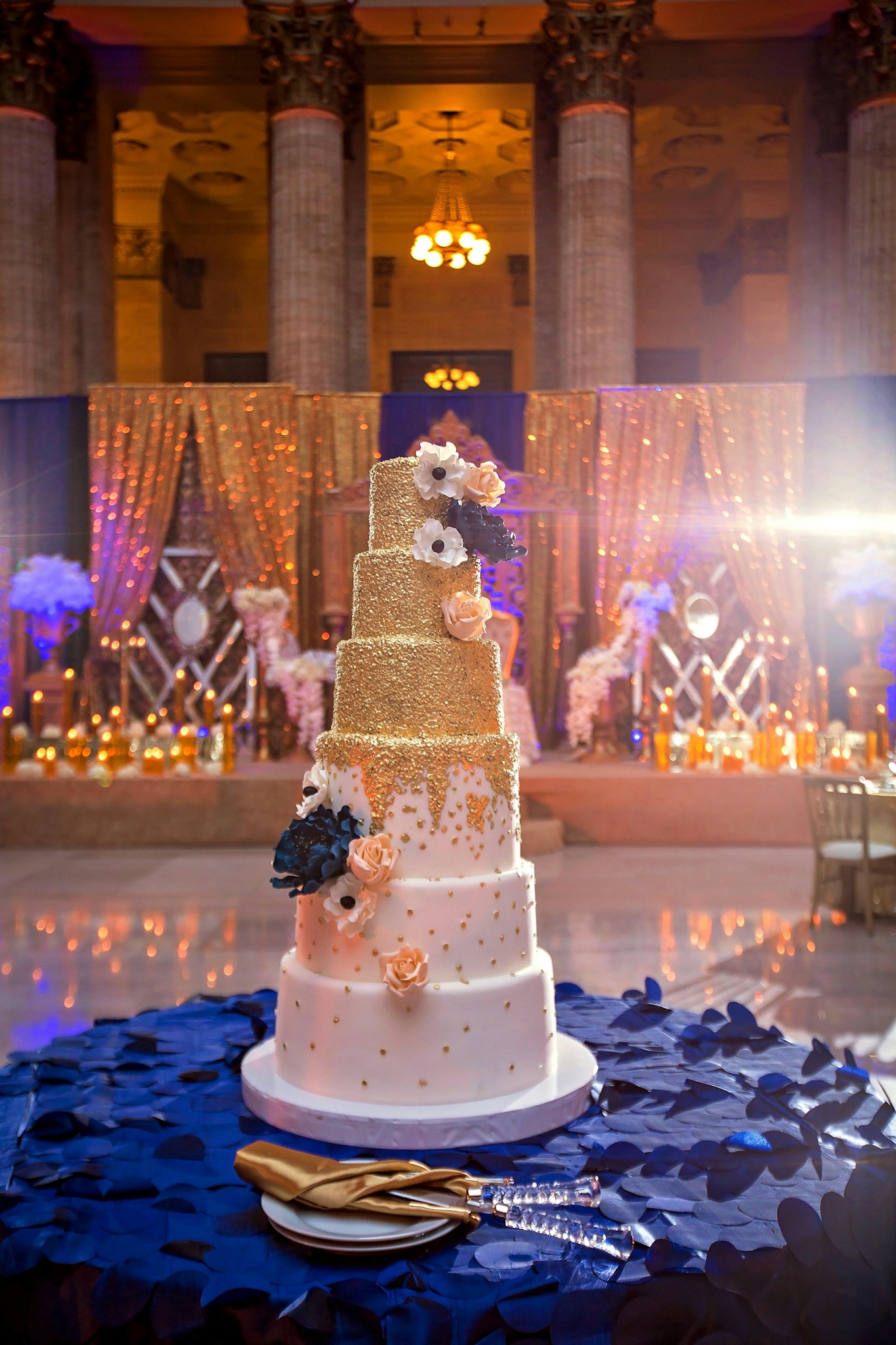 Great Gatsby Themed Wedding Cake