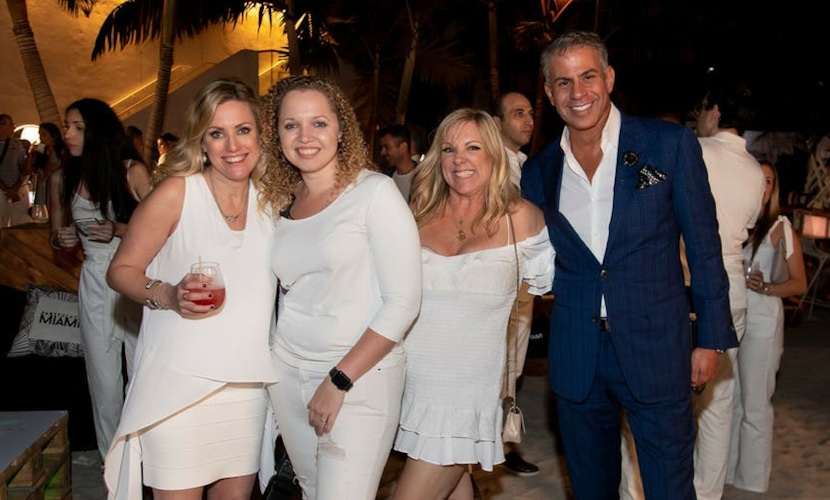 Guests at PartySlate's Miami launch party
