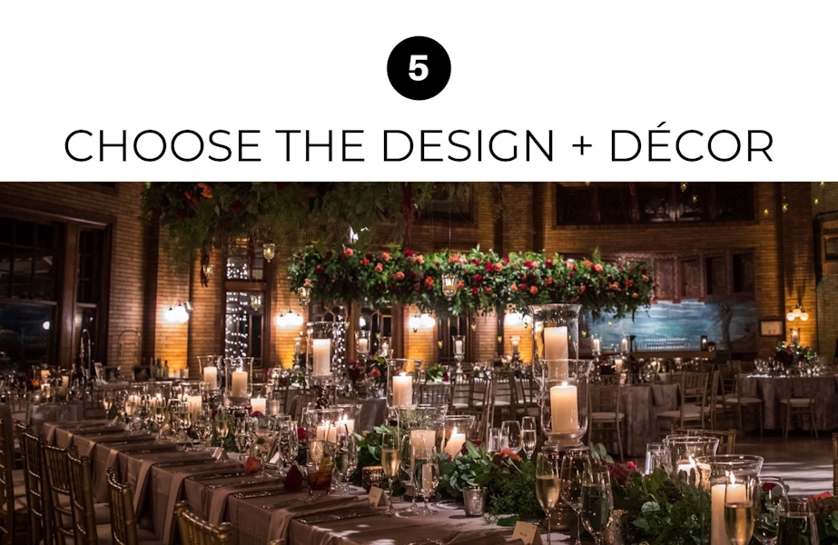 wedding design and decor