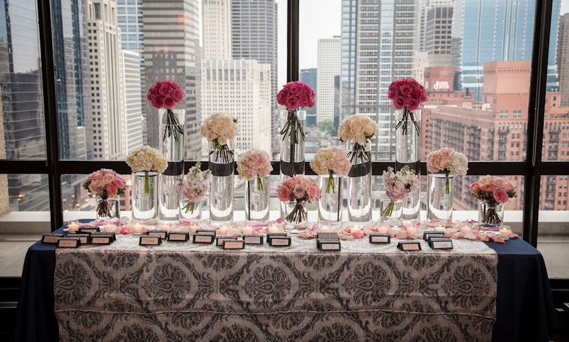 Place Card Table designs from Yanni Design Studio