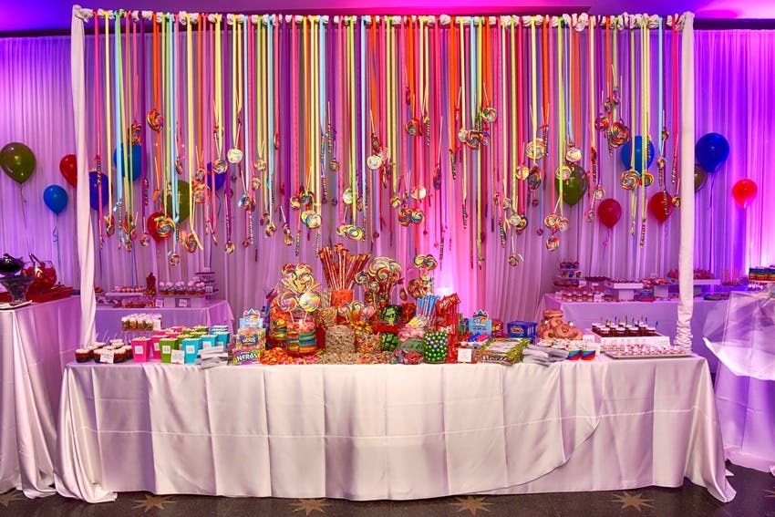 11 Beautiful Candy Buffet And Dessert Tables Partyslate