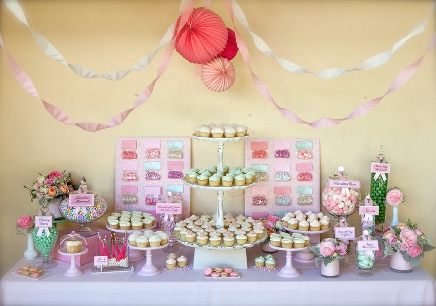 11 Beautiful Candy Buffet And Dessert Tables PartySlate