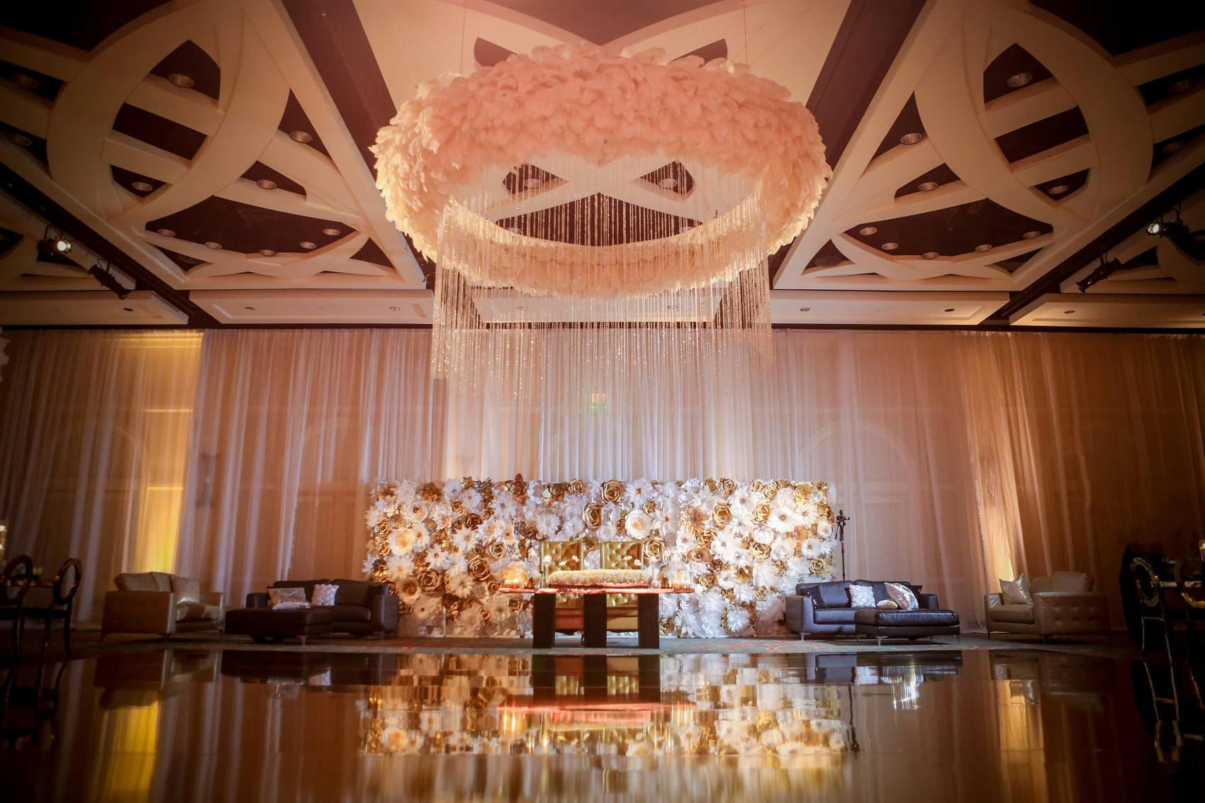 10 Wedding Ceiling Decorations That Will Wow Your Guests Partyslate
