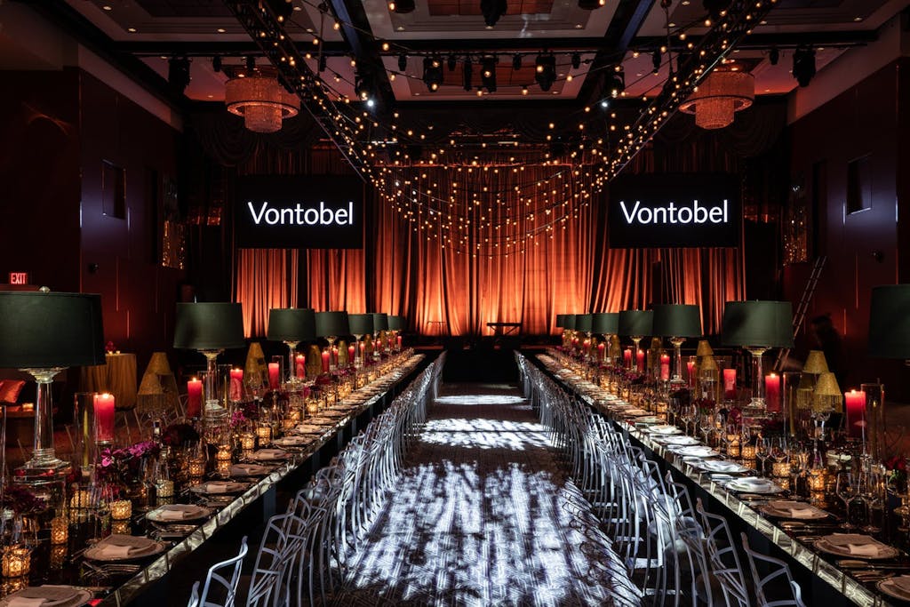 Vontobel Holiday party with banquet seating | PartySlate