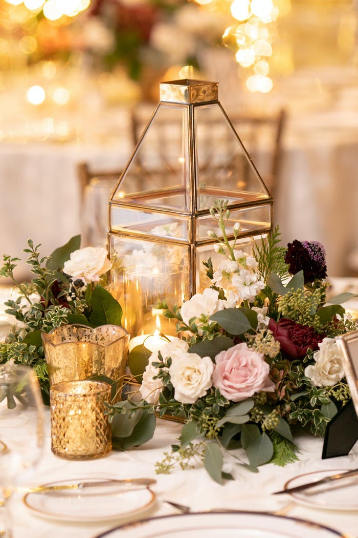 8 Greenery Wedding Centerpiece Ideas [Photos] - PartySlate