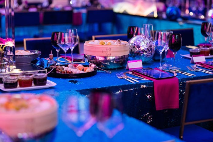 Disco Themed Party Tablescape | PartySlate
