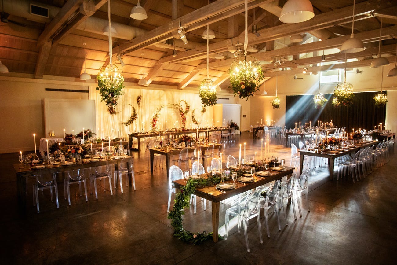 Chic-rustic wedding reception venue | PartySlate