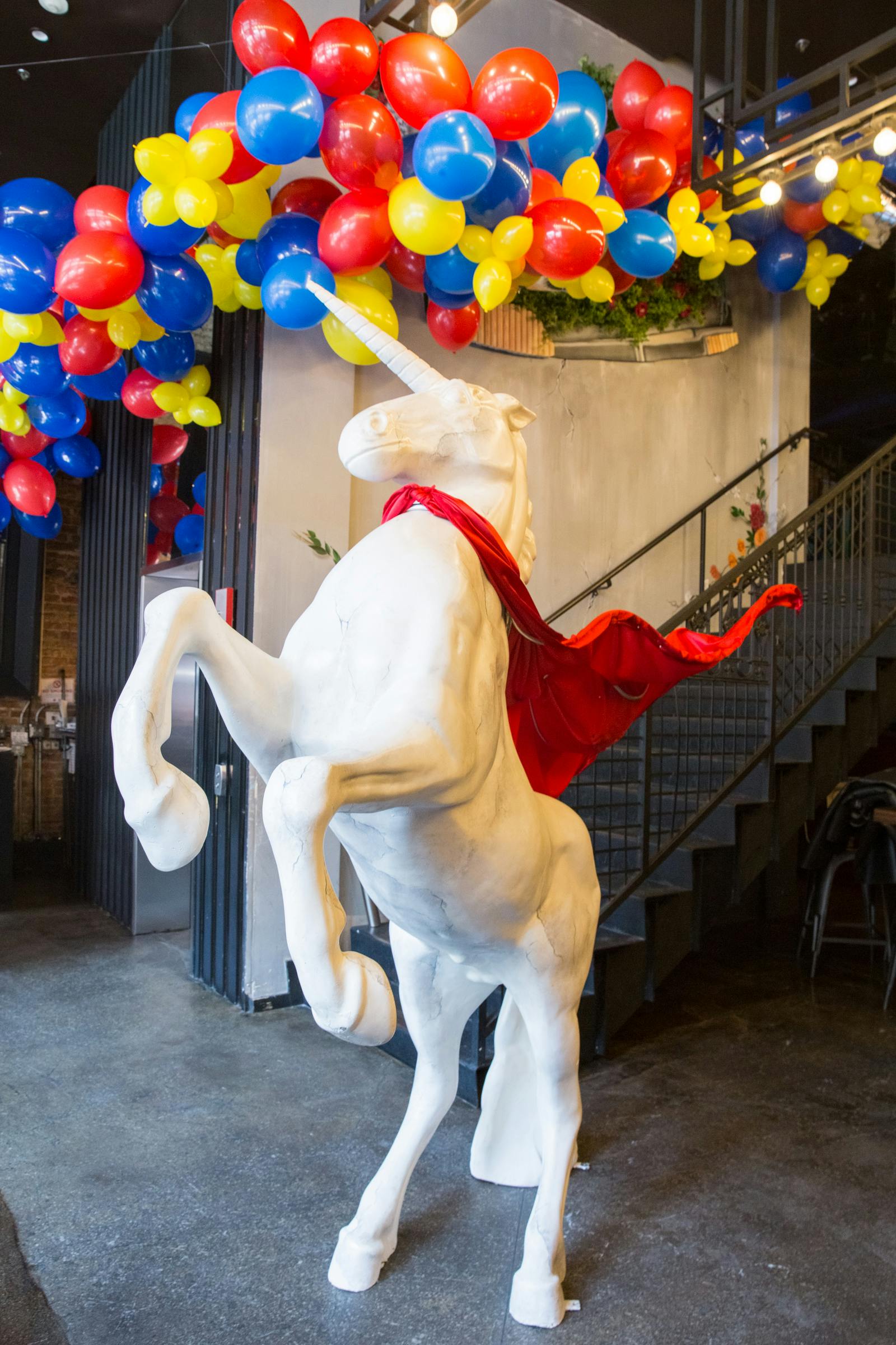 Comic-Inspired Corporate Bash at Joy District in Chicago, IL