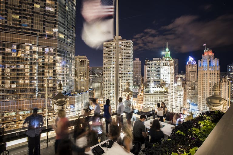 LH Tri-Level Rooftop at LondonHouse Chicago | PartySlate