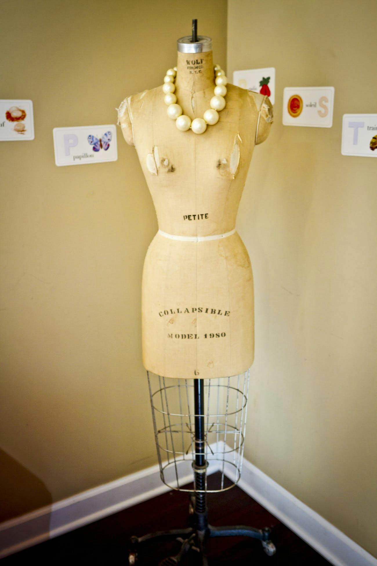 Mannequin with Pearl Necklace