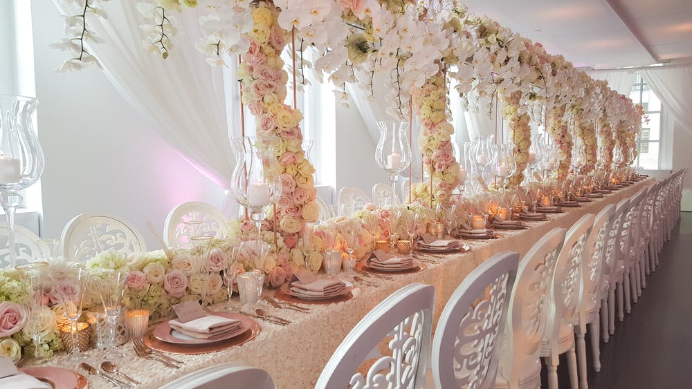 Dreamy Plush Pink Tented Wedding at 620 Loft & Garden in New York