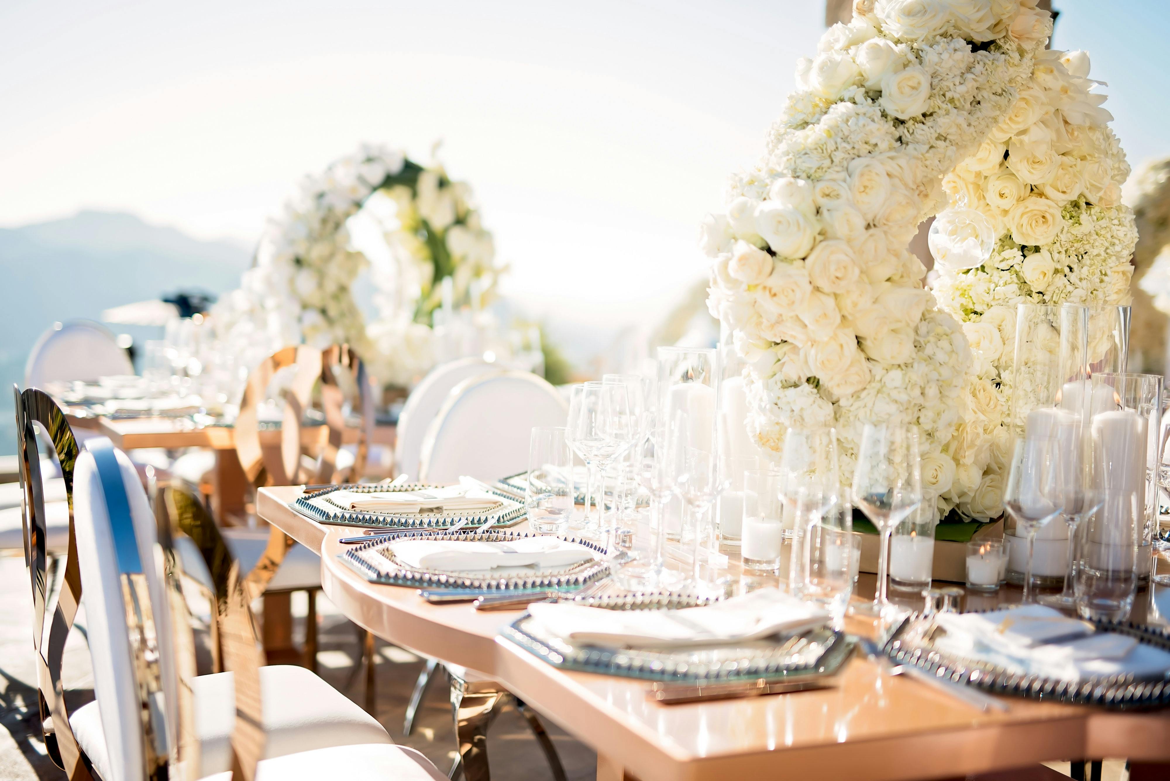 Exquisite White Malibu Wedding at Malibu Rocky Oaks Estate Vineyards
