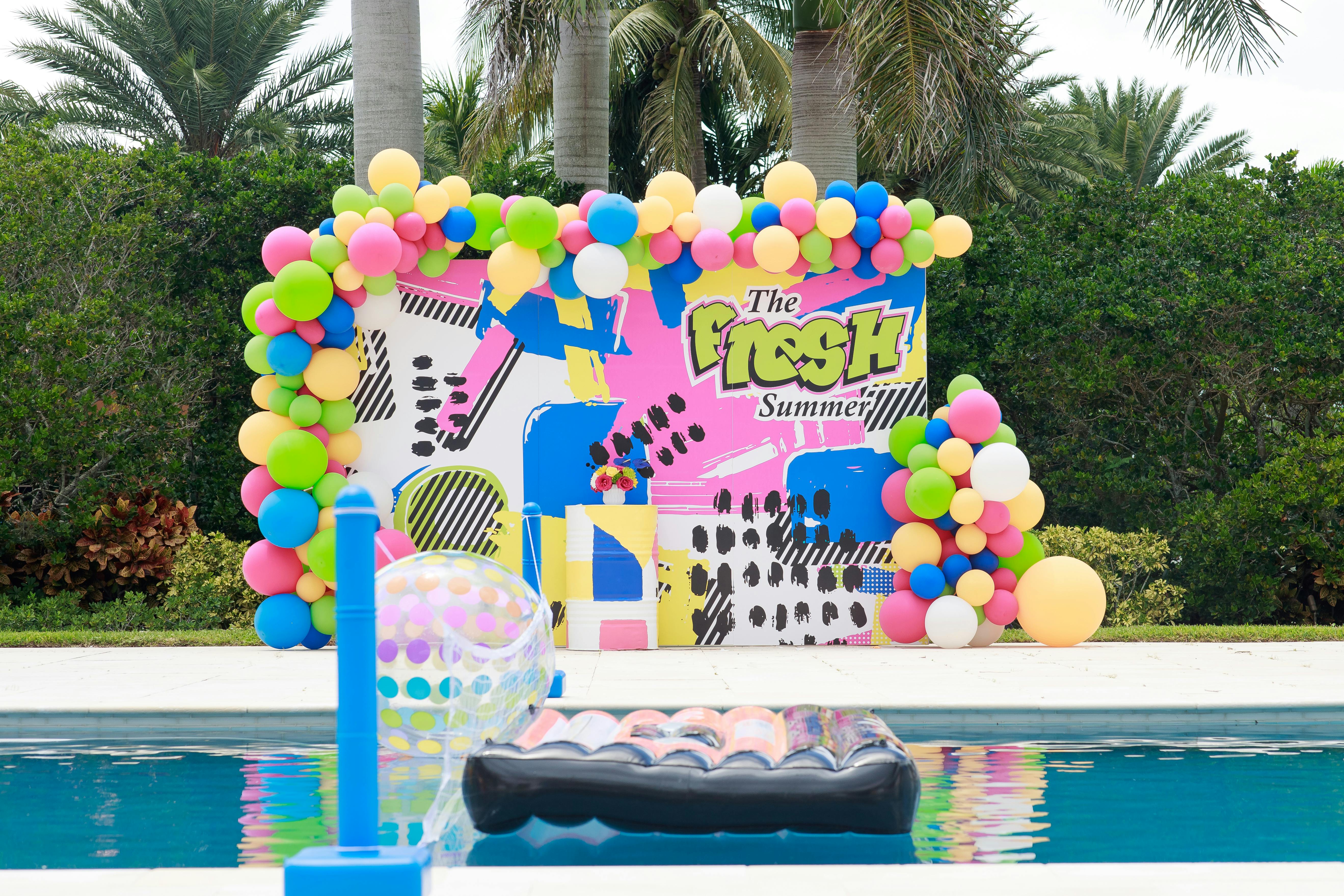 Fresh Prince of Bel-Air Themed Birthday Party at a Private Residence in Miami, FL