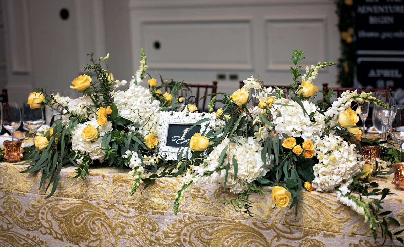 Lovely Yellow-Floral Wedding at The Ritz-Carlton Orlando, Grande Lakes in Orlando, FL