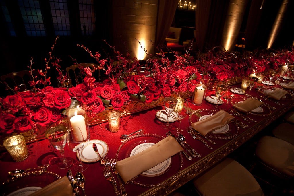Red, Gold & Gorgeous Chicago Wedding