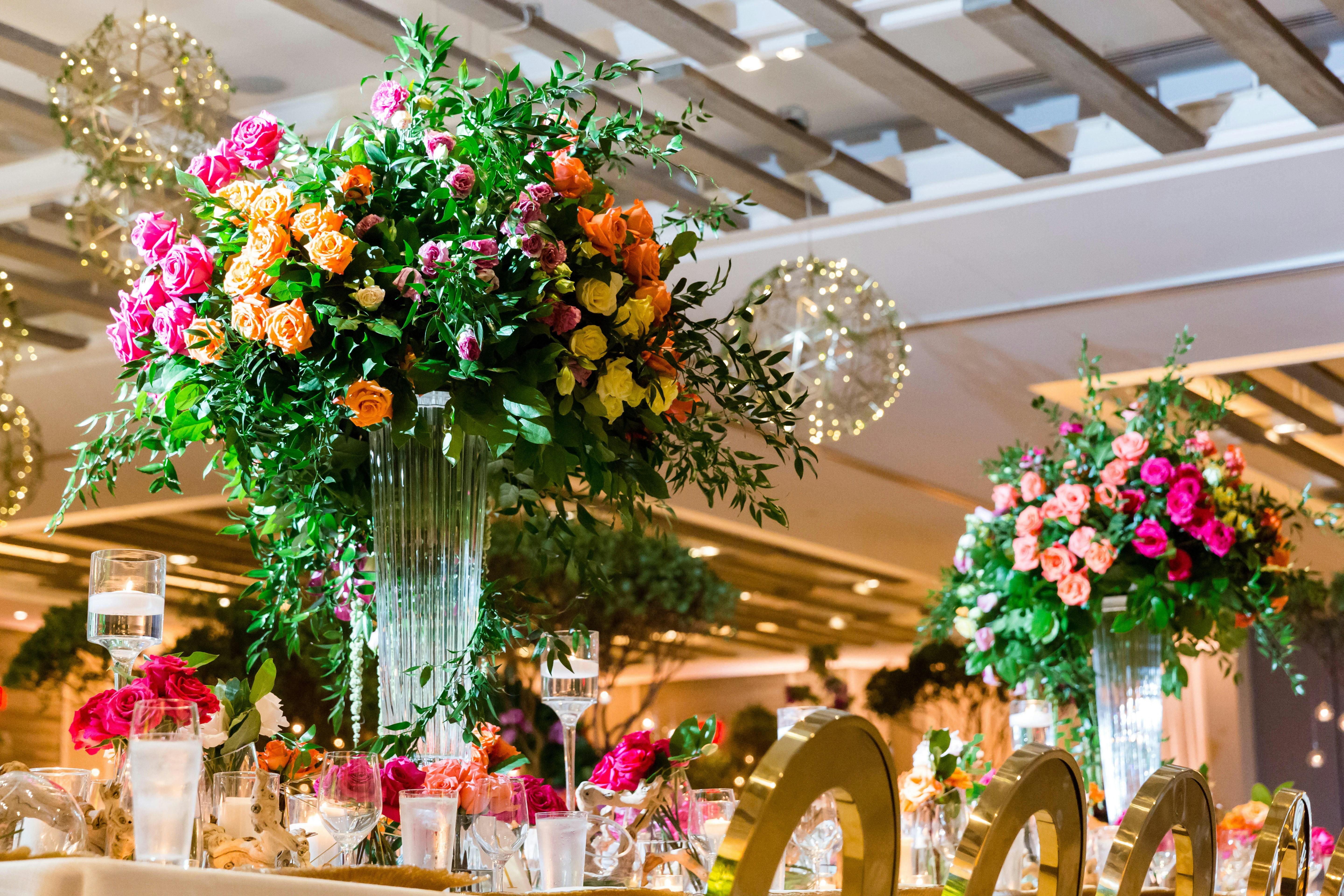 Stunning indoor garden themed Miami Beach wedding