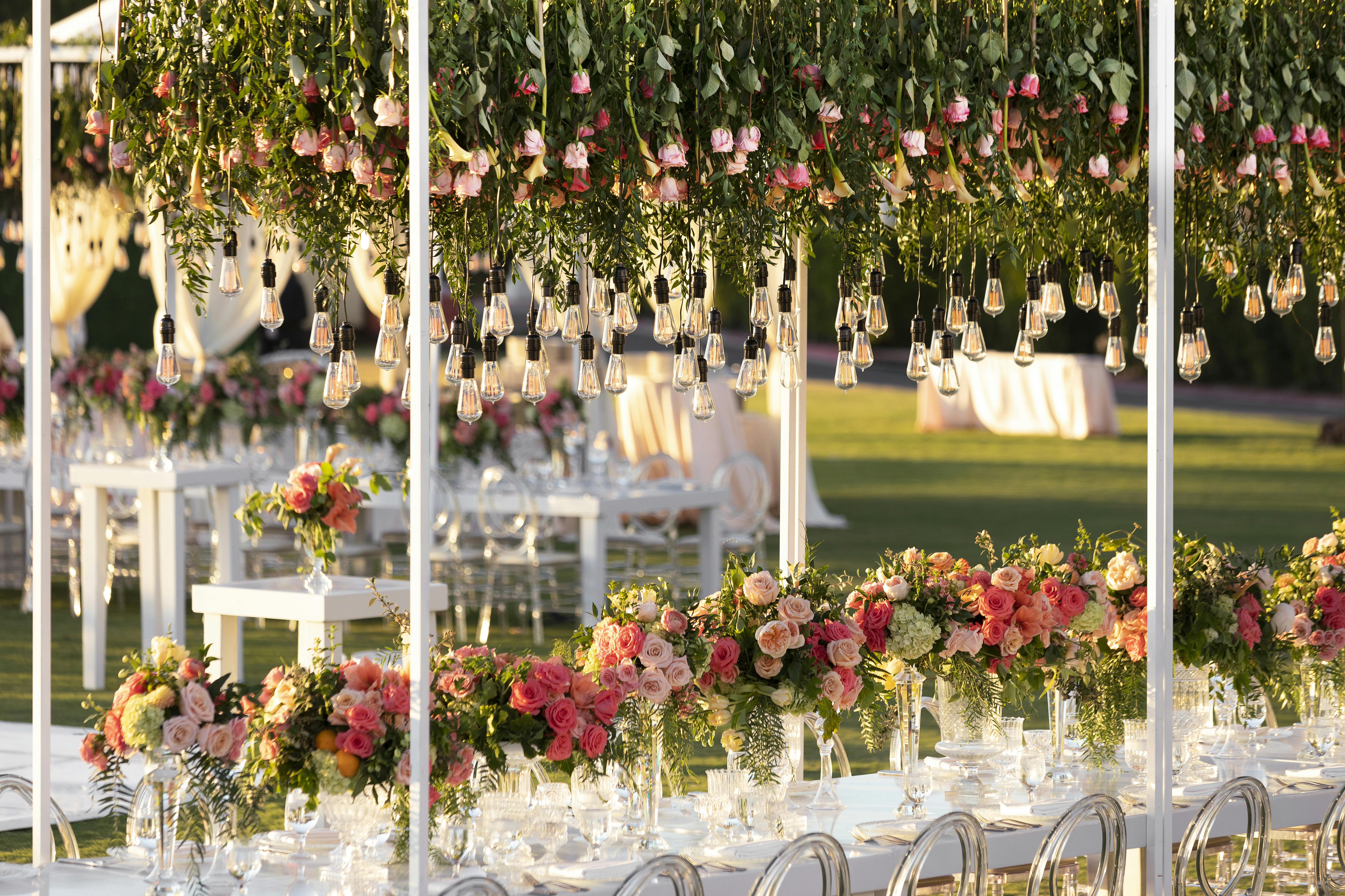 Vibrant Floral Installation Wedding at Monarch Beach Resorts