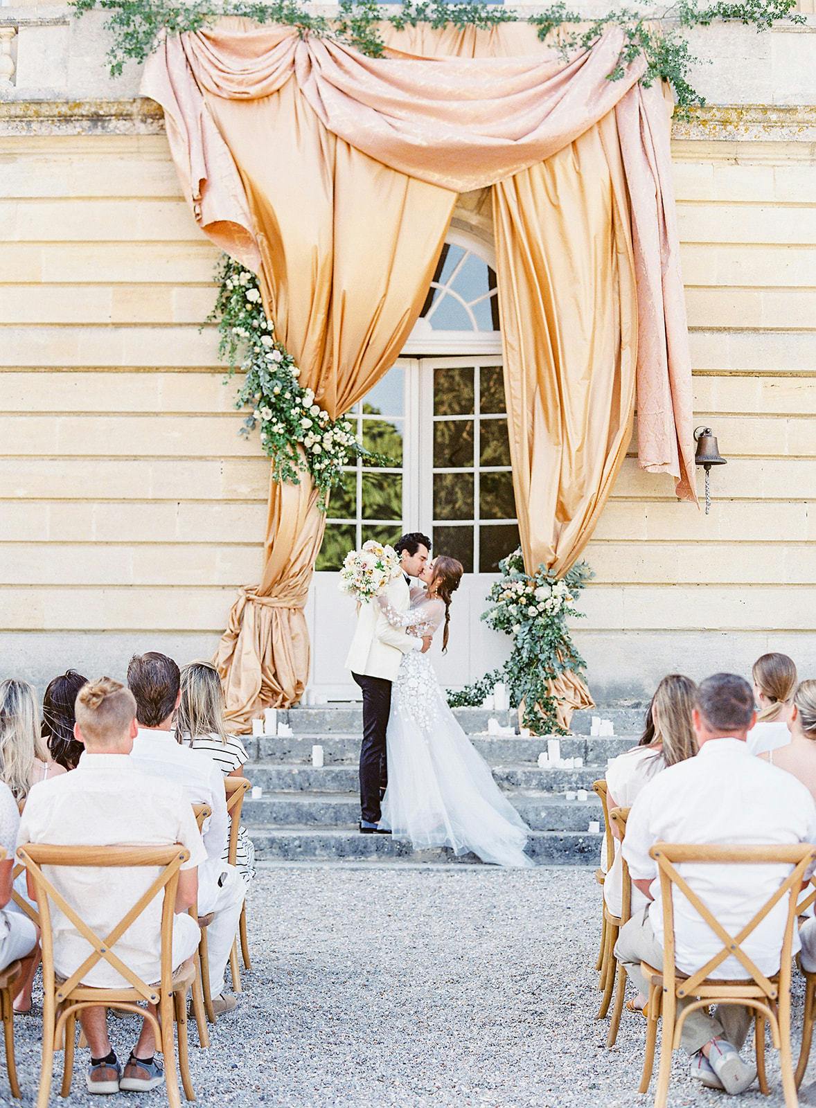 Elegant Outdoor Wedding at Chateau de Courtomer in Courtomer, France | PartySlate