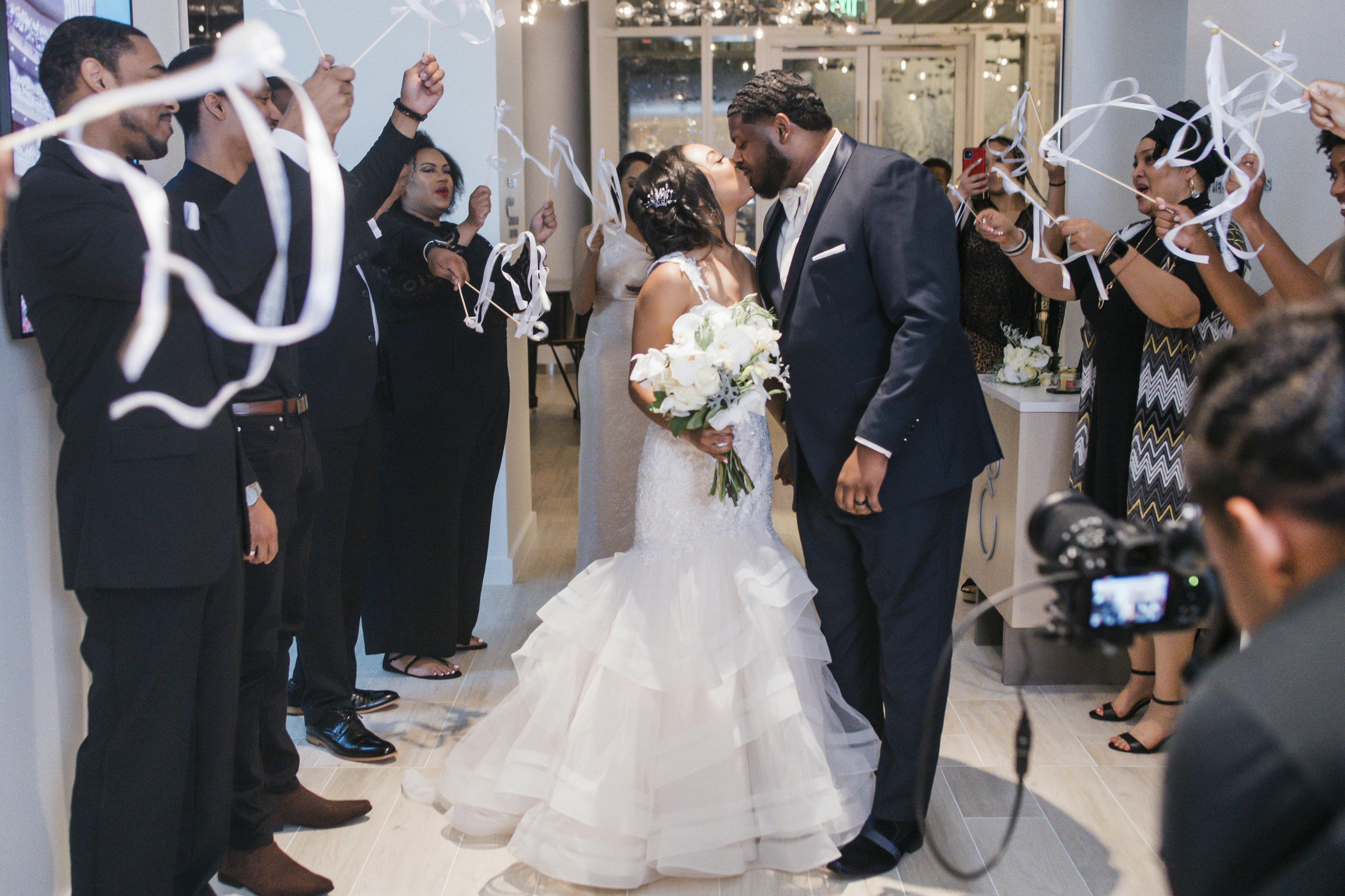 Gorgeous Intimate Wedding at HALL Arts Hotel in Dallas