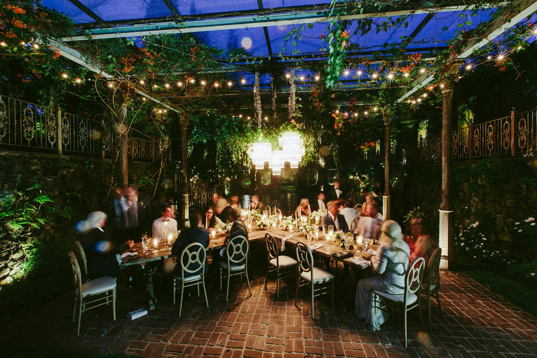 Initimate Emerald Wedding