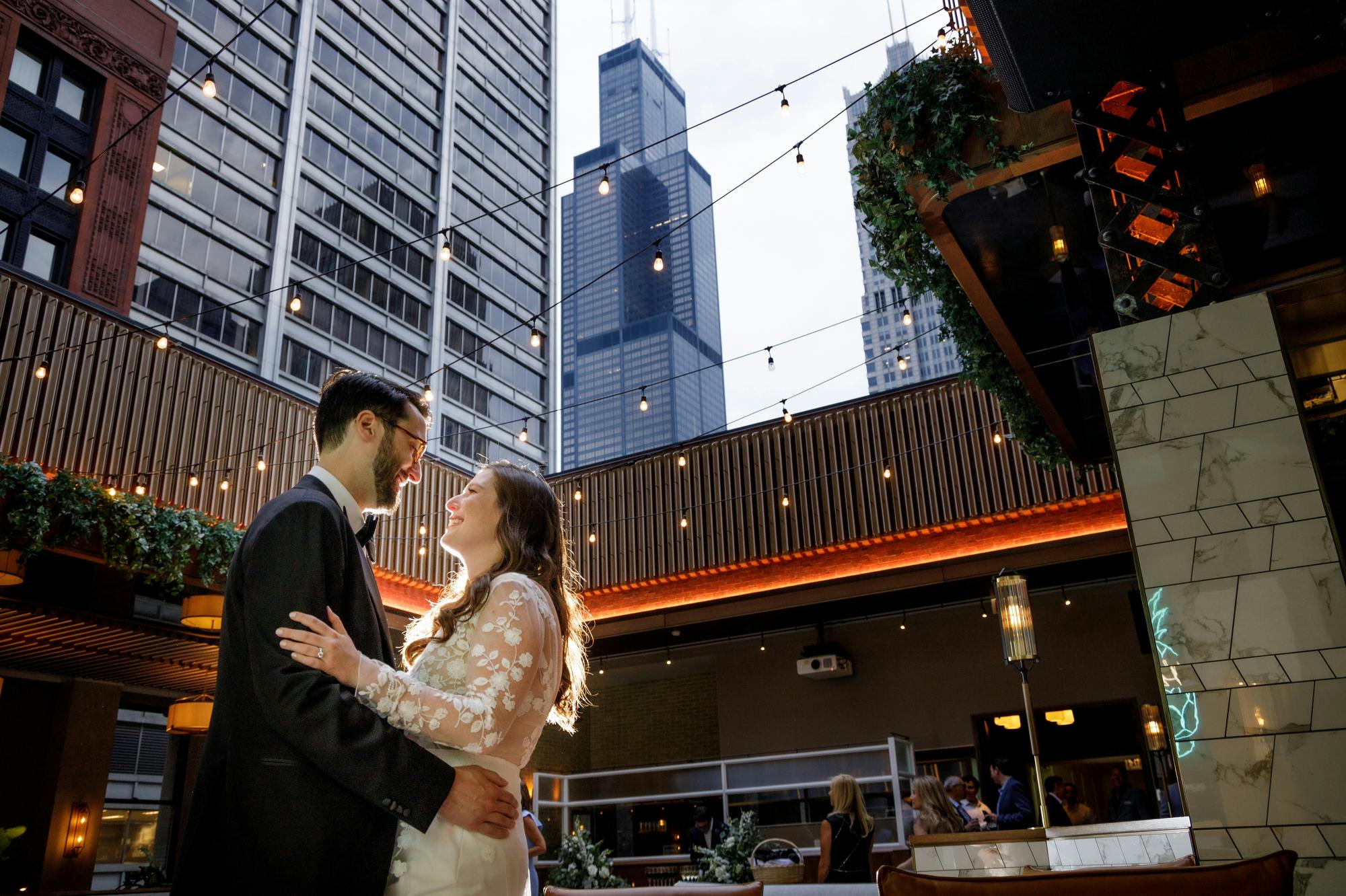 Romantic Micro Wedding at Gibsons Italia in Chicago, IL | PartySlate