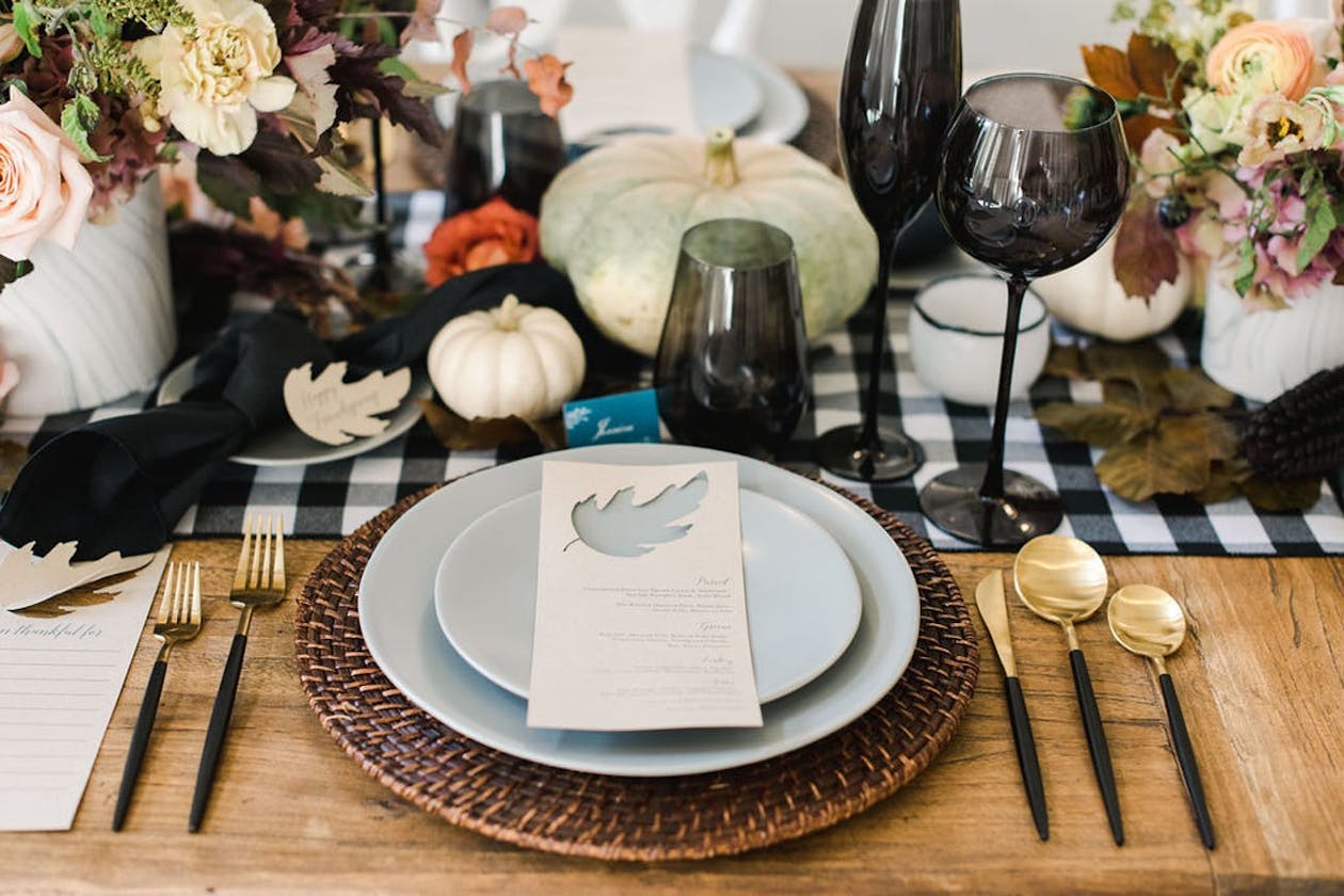 Thanksgiving place setting | PartySlate