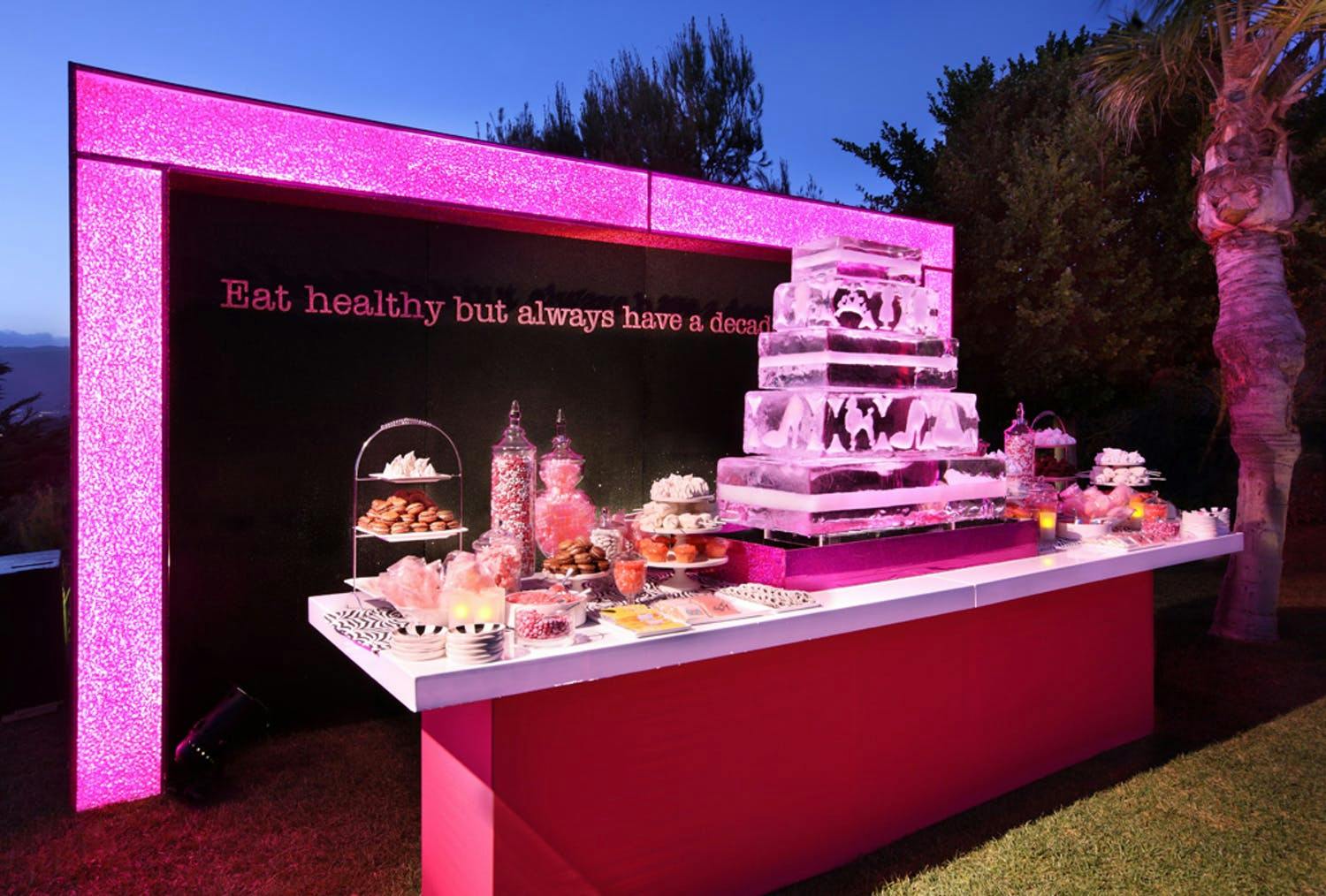 2021 trend barbie themed food table | PartySlate