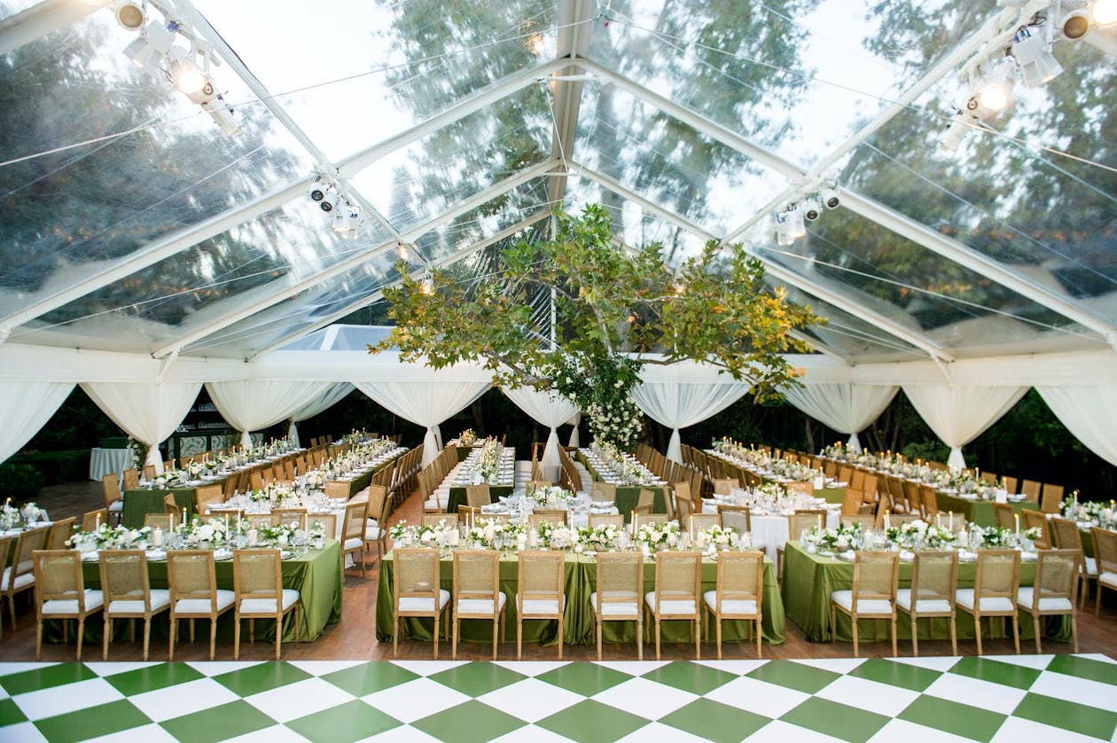 Greenhouse wedding reception | PartySlate