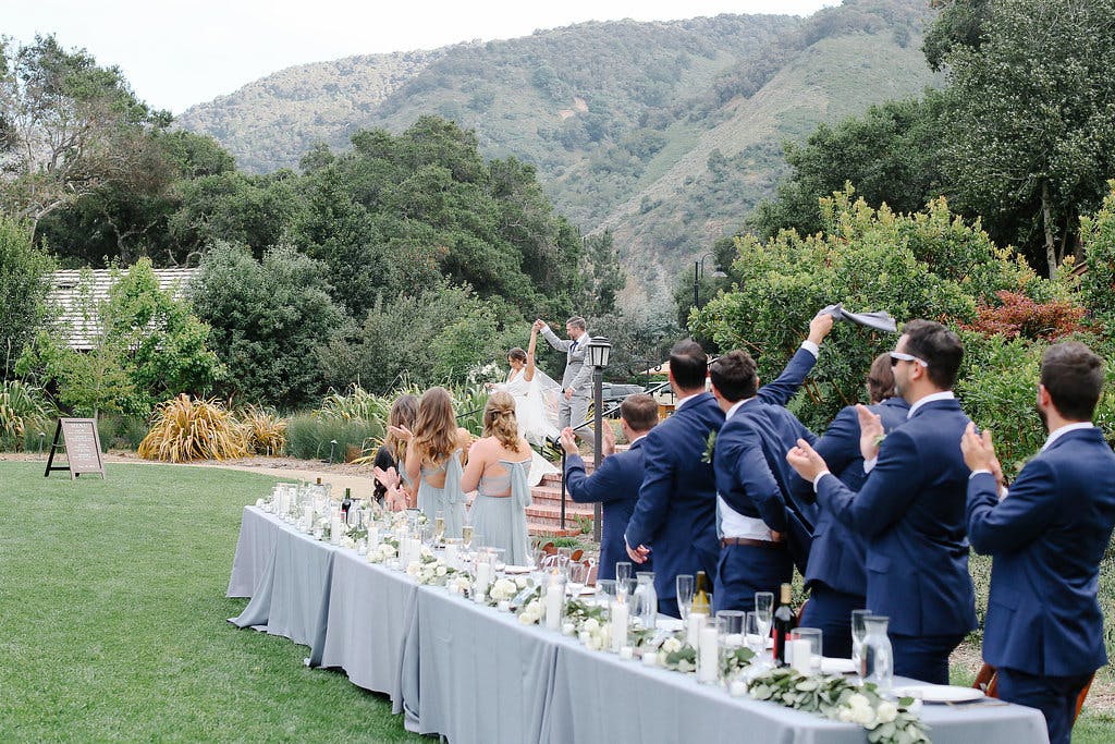 Rustic Spring Wedding at the Gardener Ranch in Carmel Valley, CA With a Blue Spring Color Palette