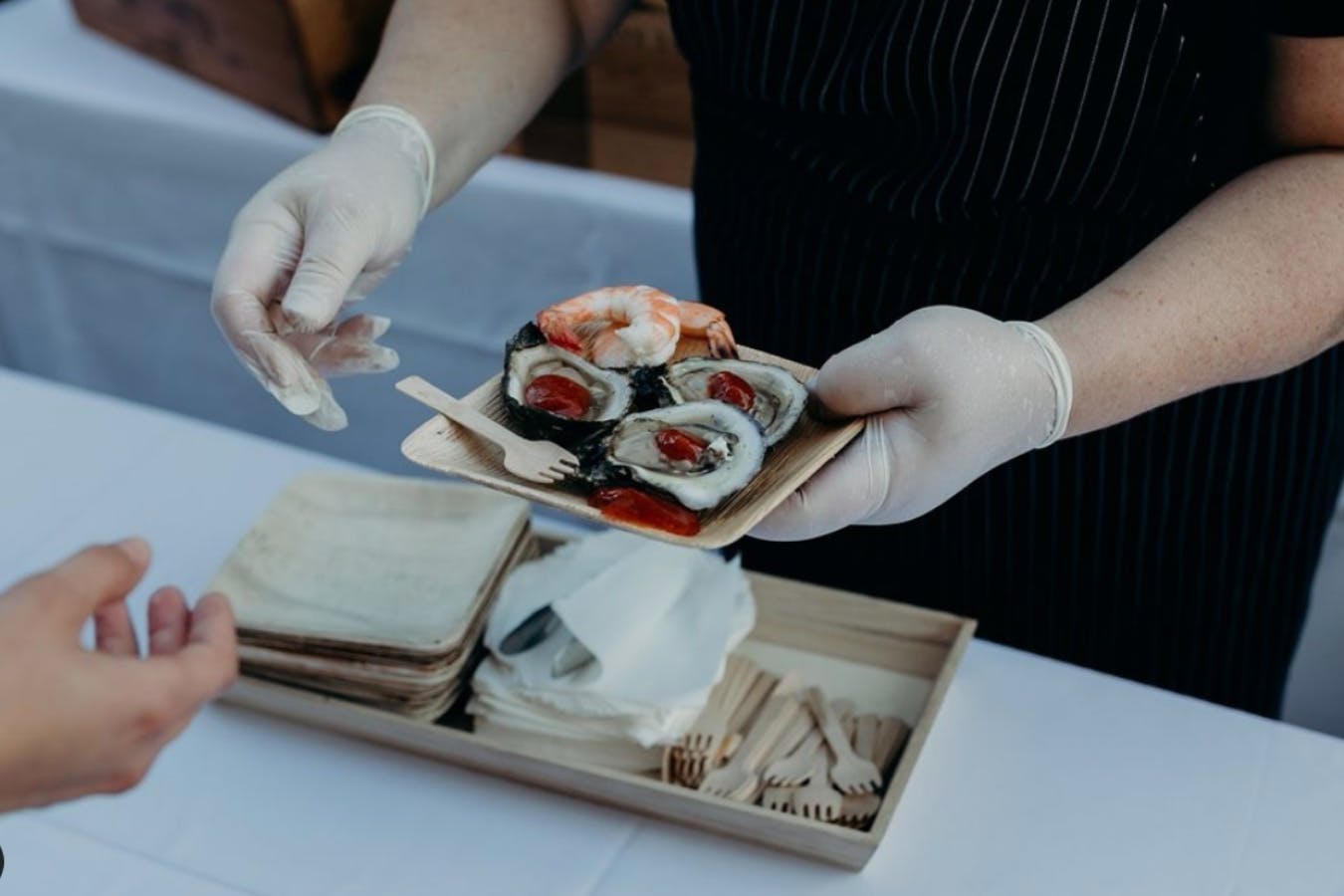 Socially-Distanced Oyster Bar from My House Events | PartySlate