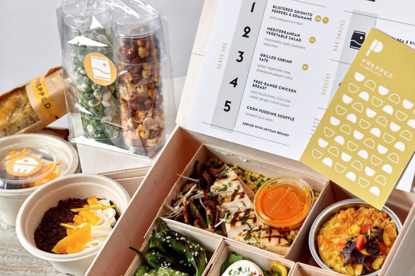 Virtual Bento Box Meal Kit from Constellation Culinary Group | PartySlate