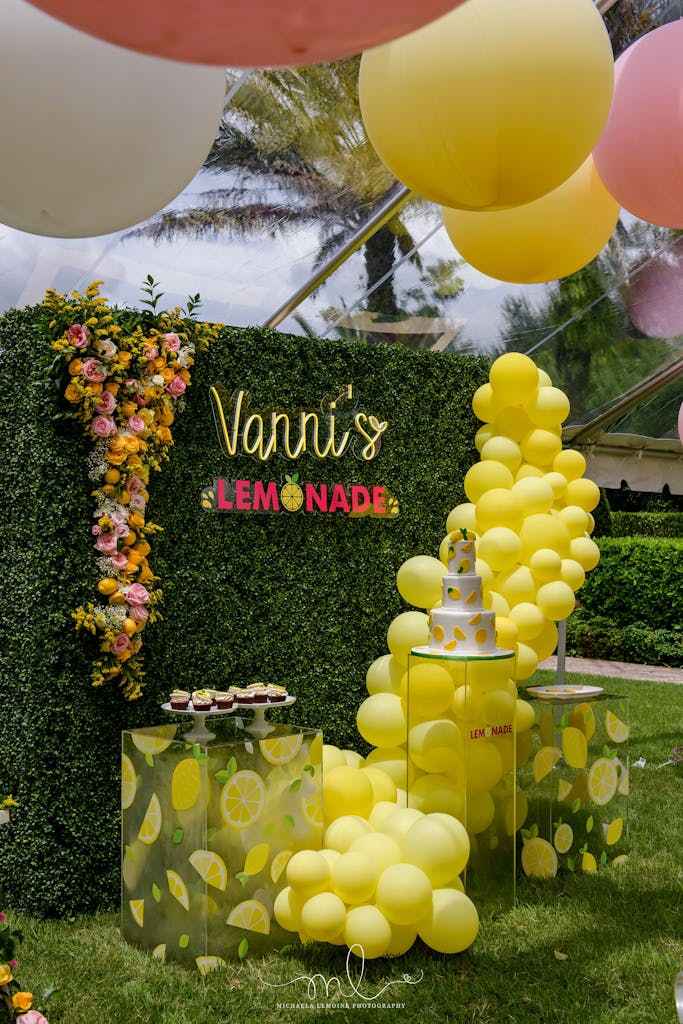 Lemonade Party - Vanni's 1st Birthday