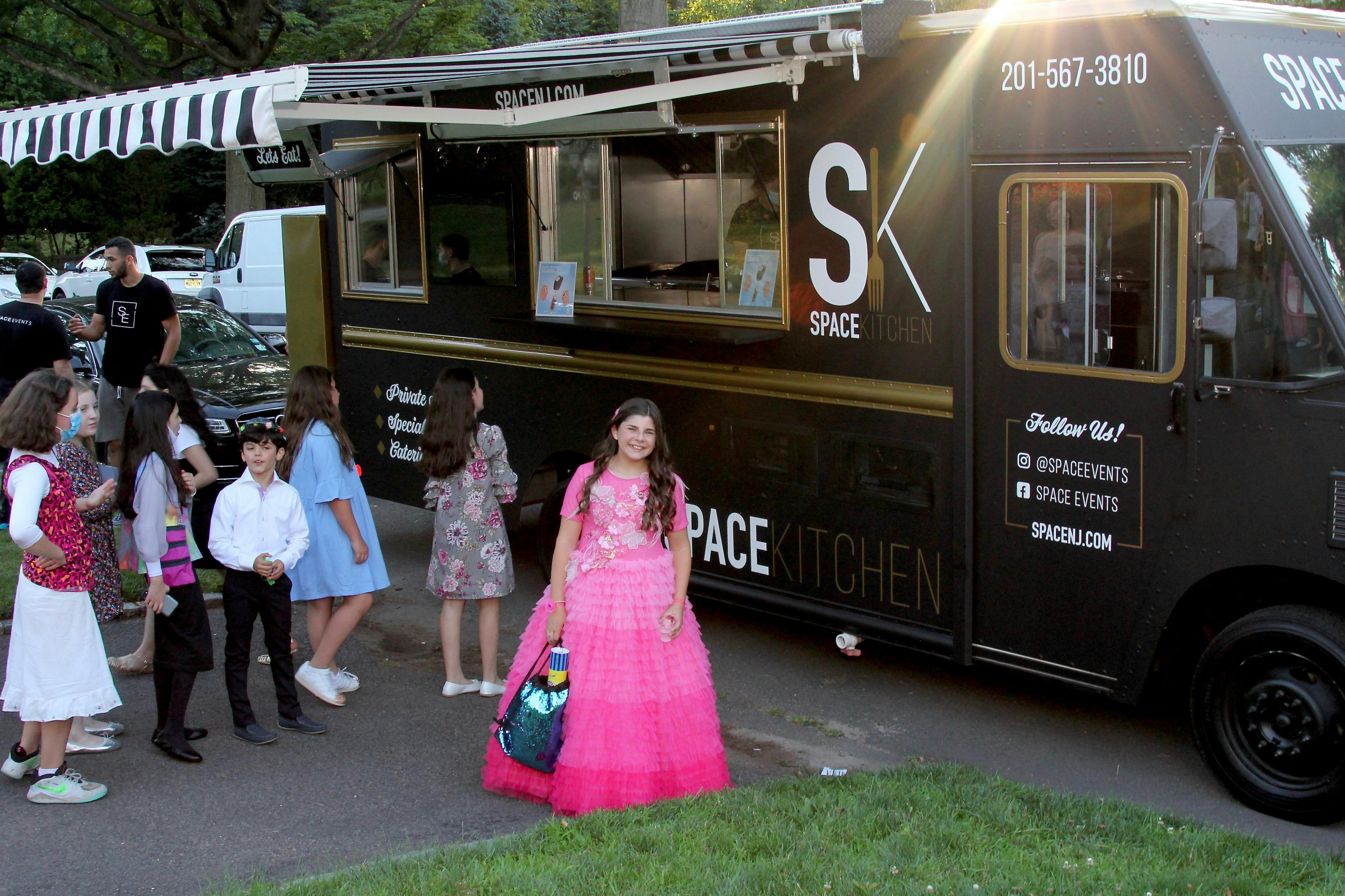 Sweet and Colorful Outdoor Birthday Celebration With Food Truck | PartySlate
