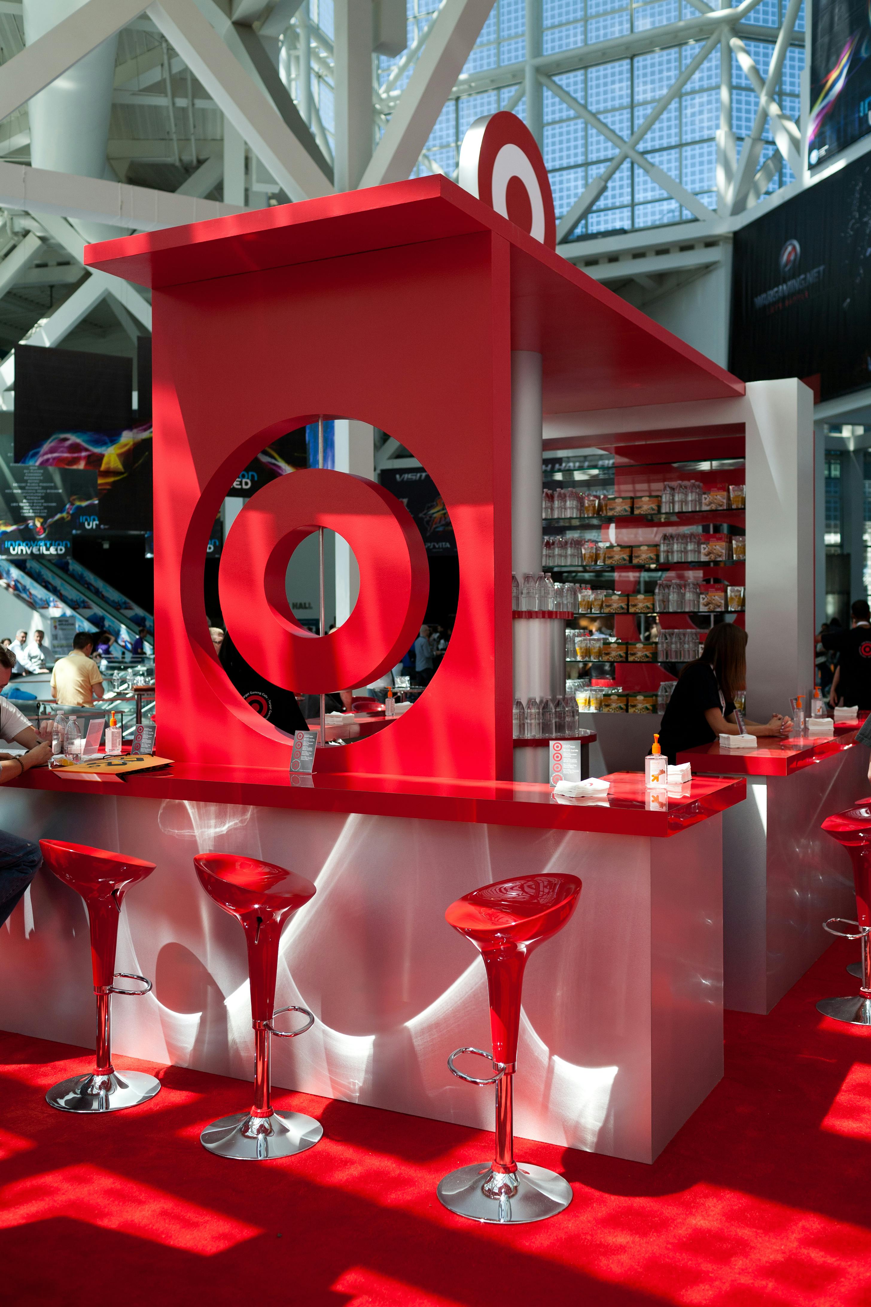 Target Booth at E3 at Los Angeles Convention Center in Los Angeles, California | PartySlate