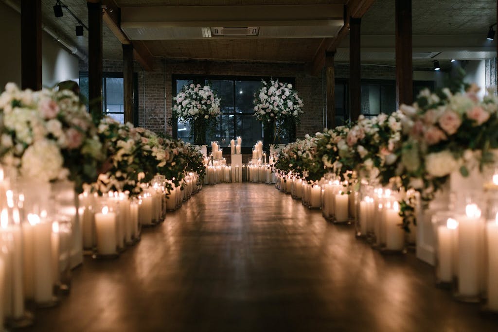 STUNNING CANDLELIT WEDDING AT THE CHICORY IN NEW ORLEANS, LOUISIANA | PARTYSLATE