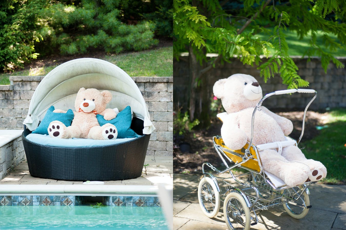 Outdoor Baby Shower With Teddy Bear Décor | PartySlate