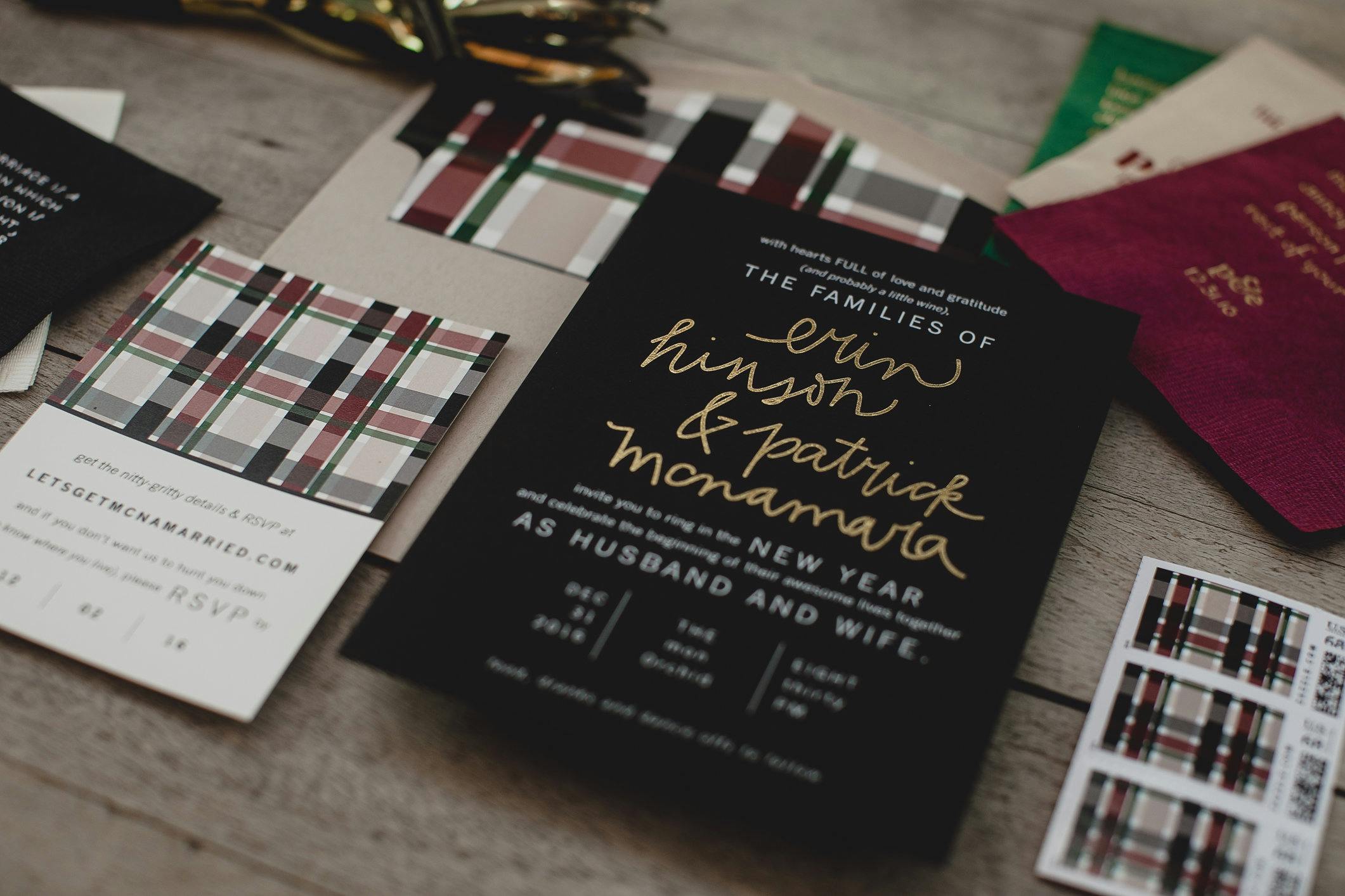 Edgy Winter Wedding
