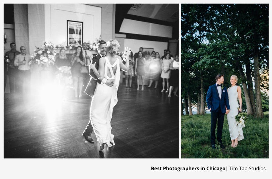 Wedding Photography Collage Captured by Wheaton, Illinois-Based Photographer Tim Tab Studios | PartySlate