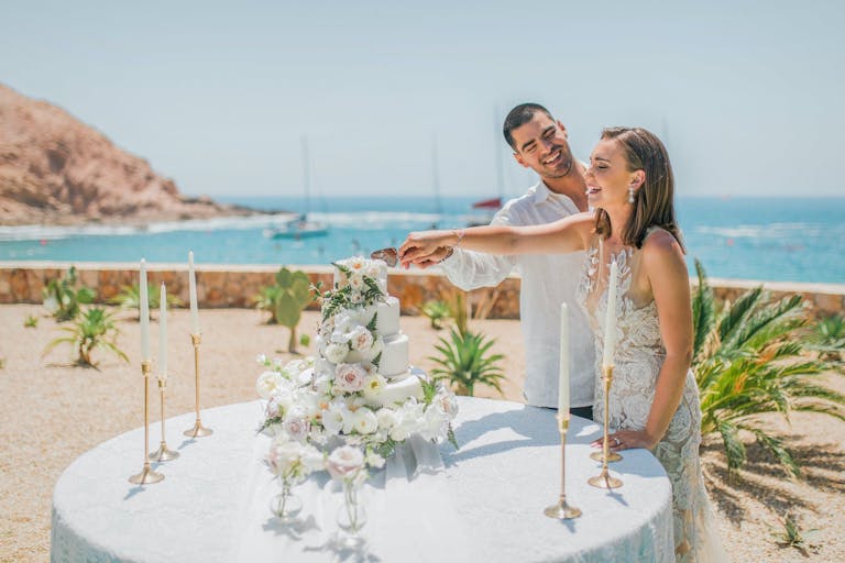 Cabo Beach Wedding venue with beautiful scenic views | PartySlate
