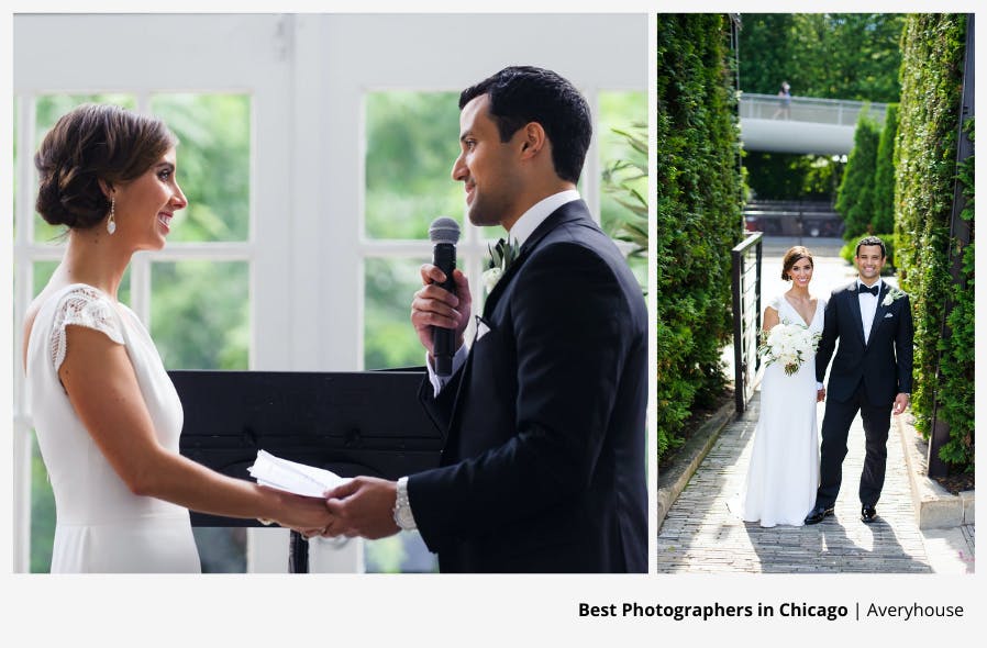 Wedding Photography Collage Captured by Chicago Photographer Averyhouse | PartySlate
