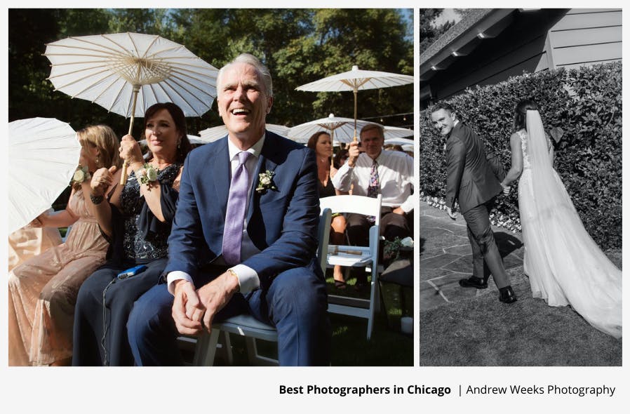Collage of Wedding Photography by Andrew Weeks Photography | PartySlate