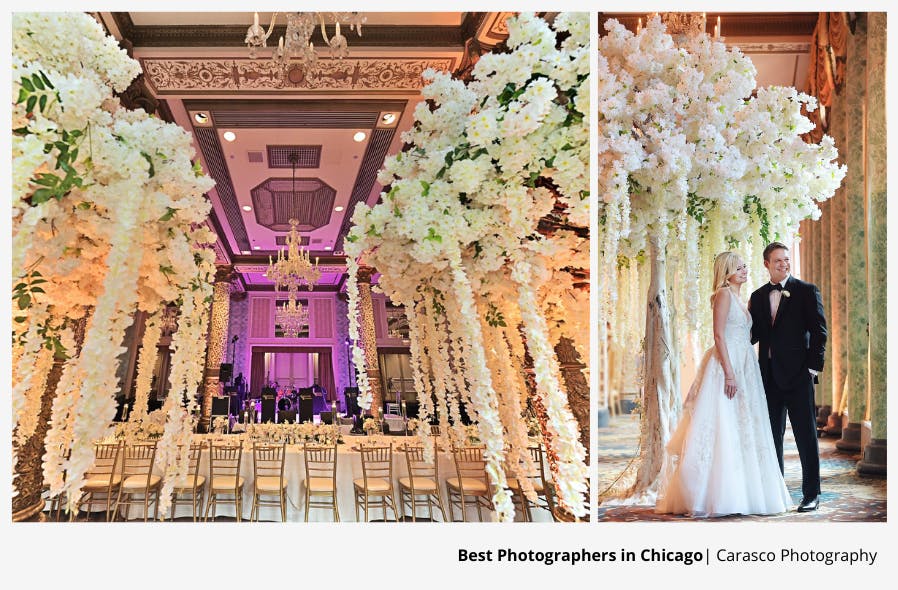 Wedding Photography Collage by Chicago Photographer Carasco Photography | PartySlate