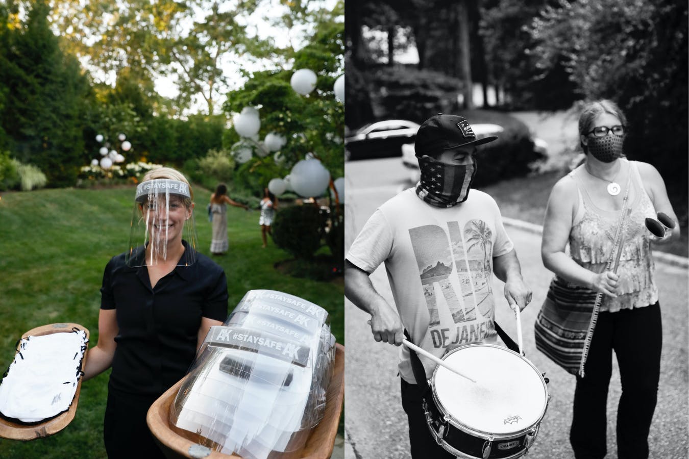 Socially Distanced Backyard Birthday Party With Masked Staff and Entertainment | PartySlate