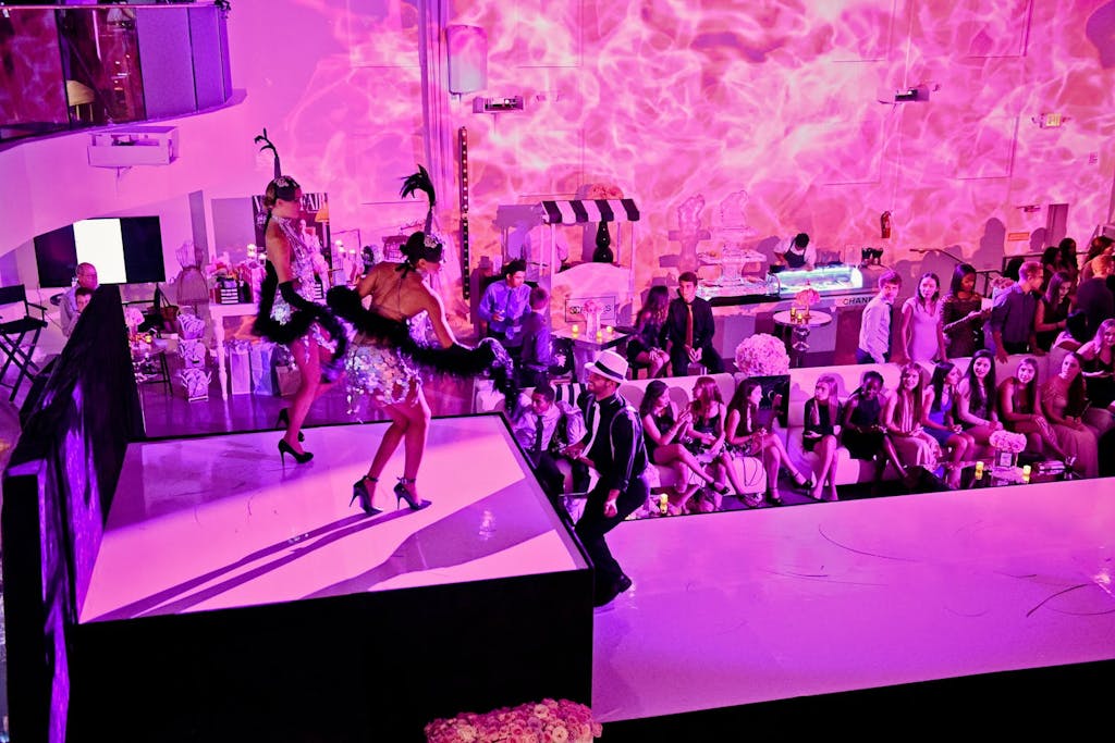 Hot Pink Sweet 16 Party With Fashion Runway and Performers | PartySlate