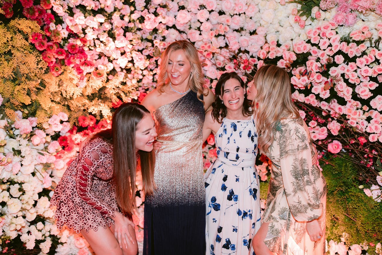 Glamorous Birthday Celebration With Floral Wall | PartySlate