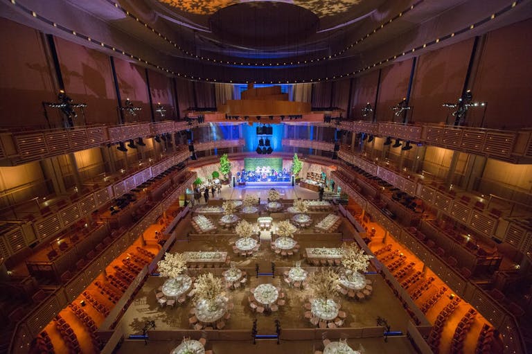 A concert hall used as a Miami wedding venue space | PartySlate