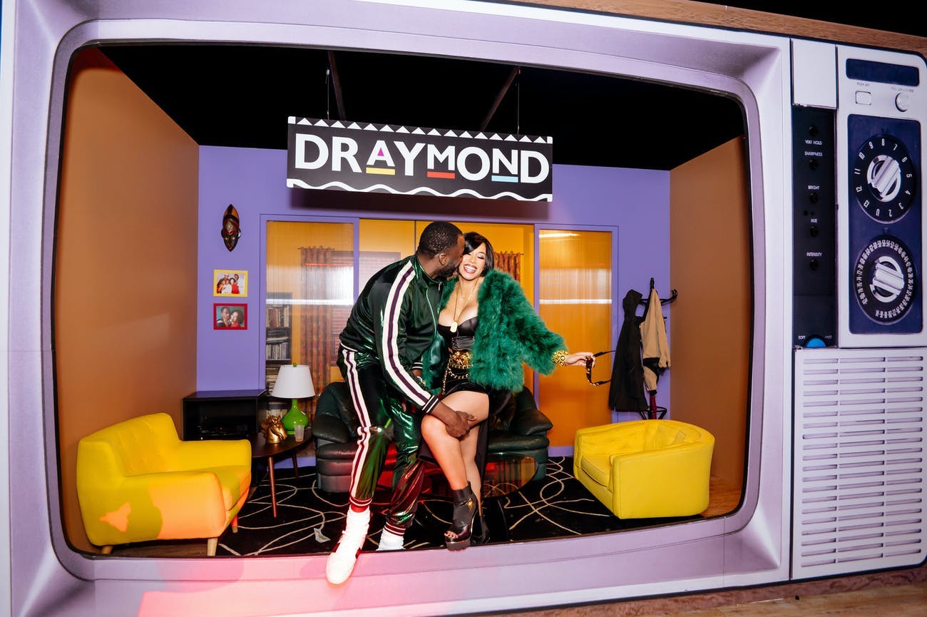 90's themed party with 90's TV lounge area | PartySlate