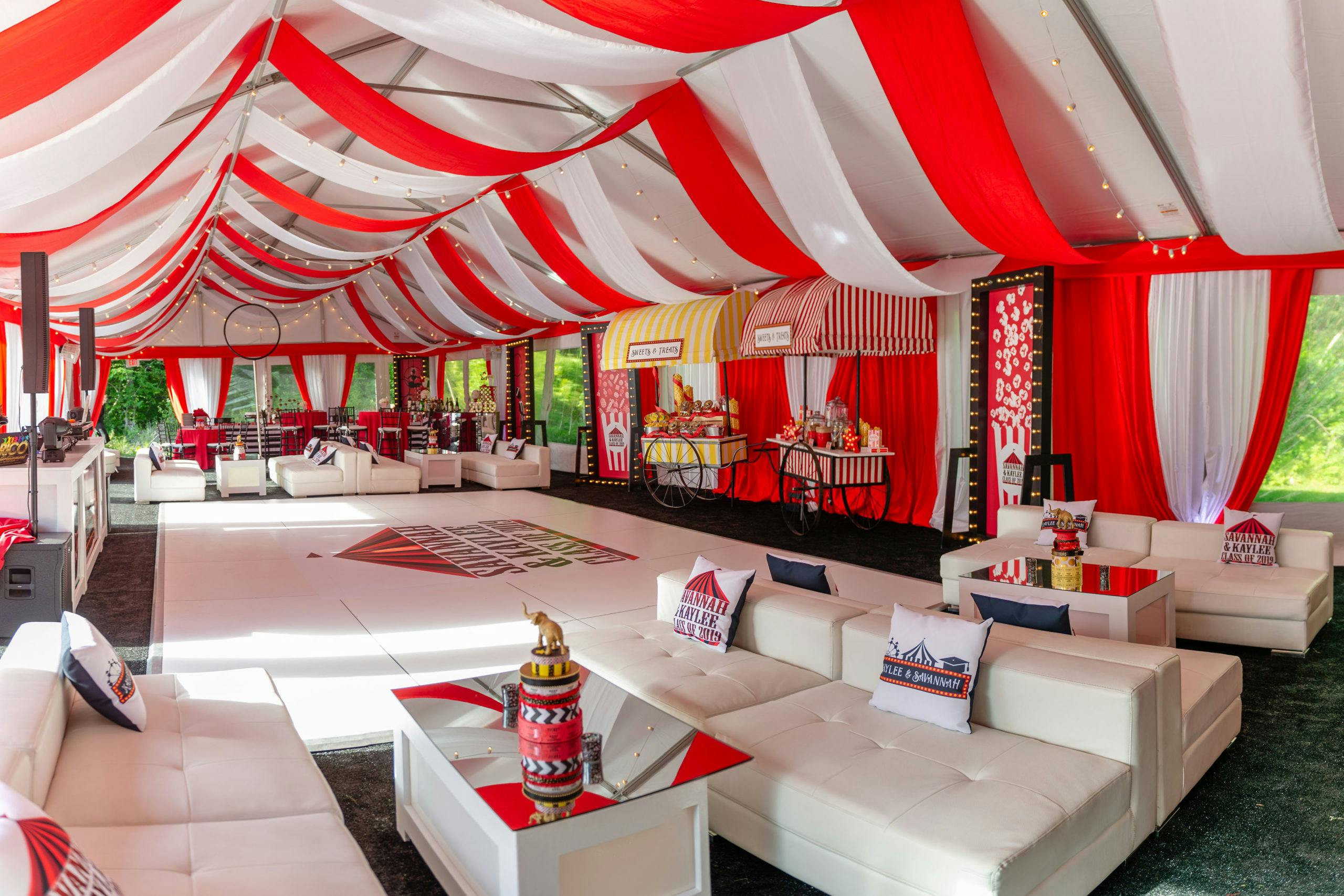 Incredible Carnival Themed Graduation Party in Lyme, Connecticut