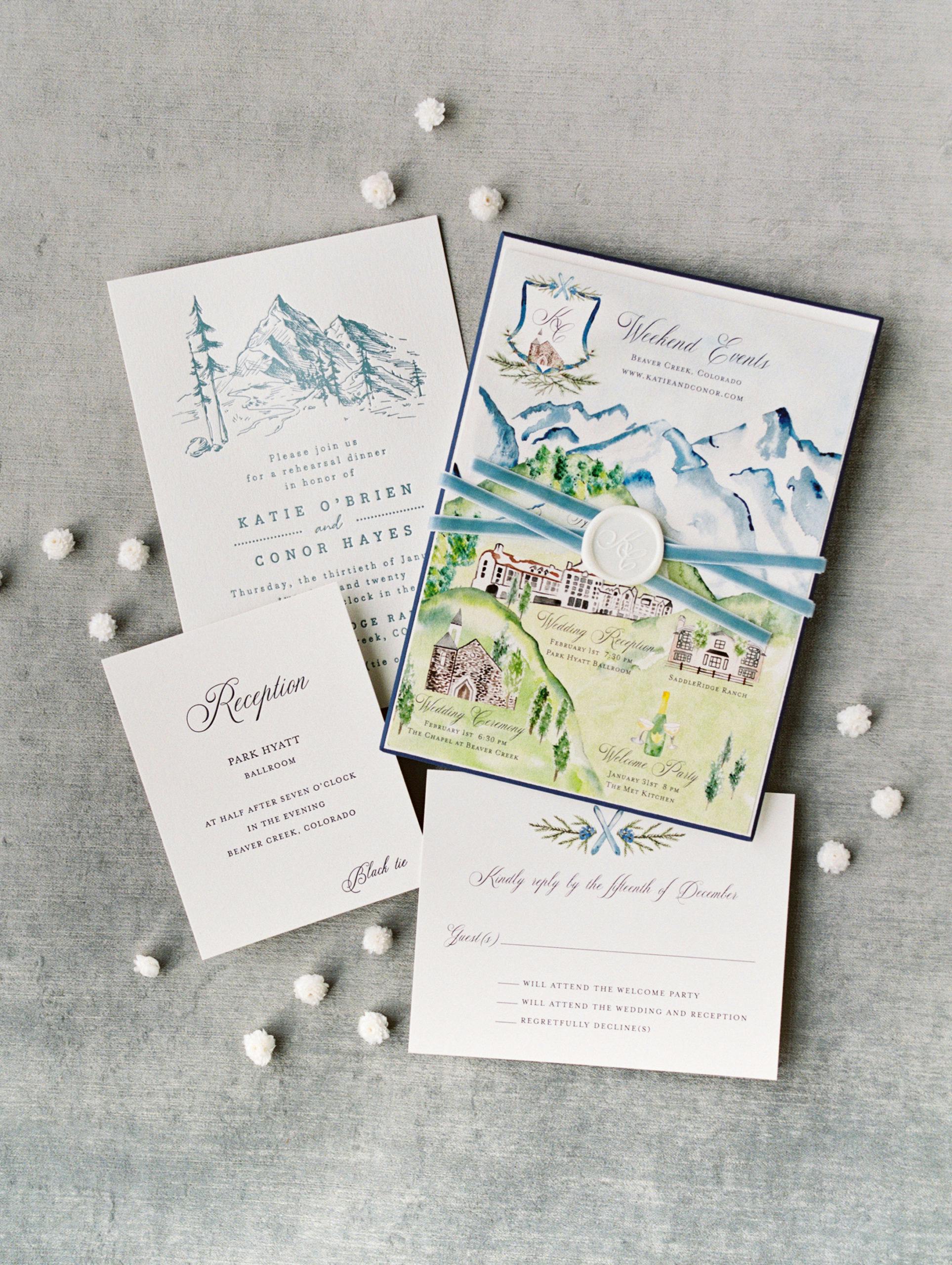 Winter Wonderland Wedding in Beaver Creek, CO